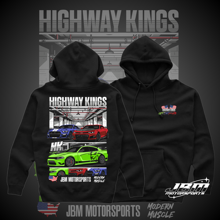 Highway kings Muscle Hoodie