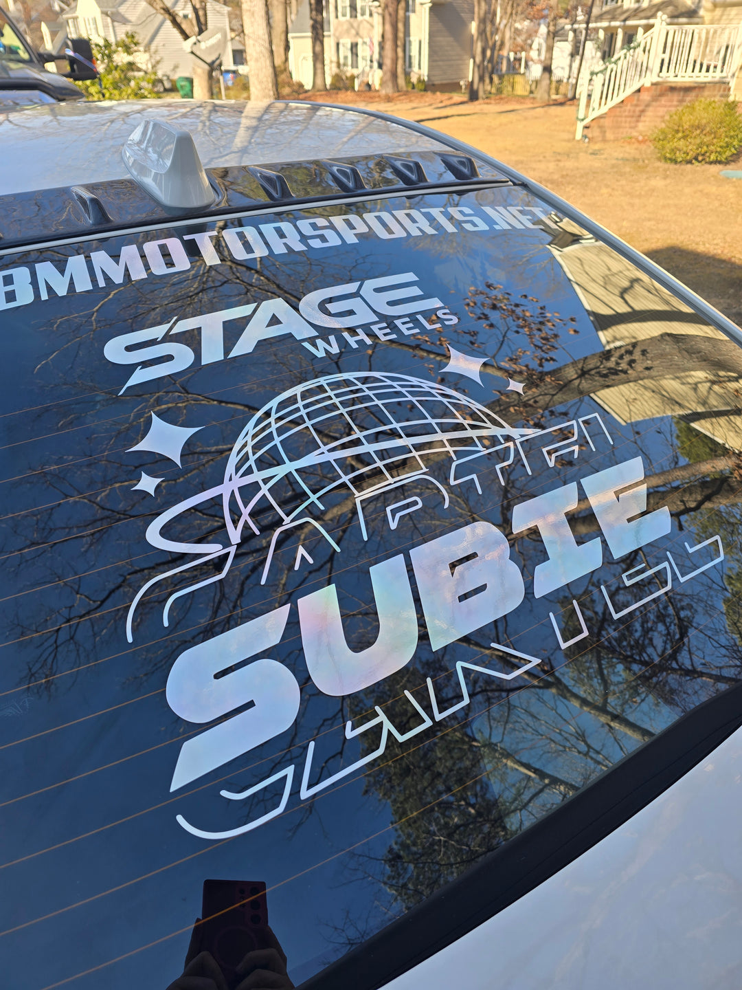 Subie Cartel World Decal | 20" x 13"