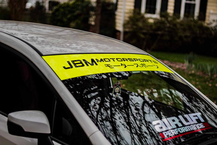 JBM - Reverse Cutout Windshield banner
