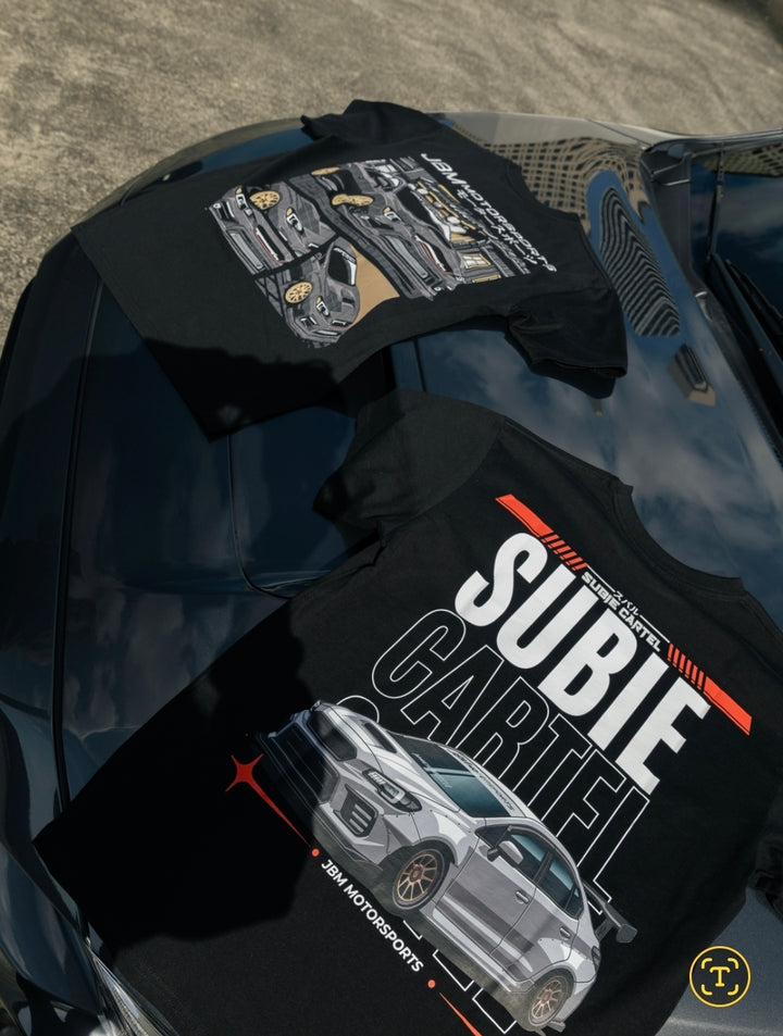 Subie Cartel Silver Tshirt