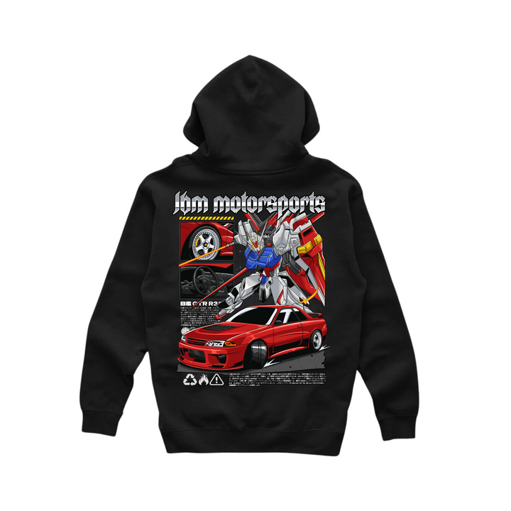 JBM| Gtr x Gundam | Heavyweight Hoodie