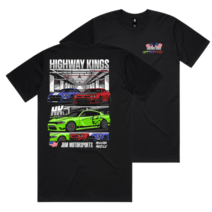 Highway Kings Muscle Car Tshirt