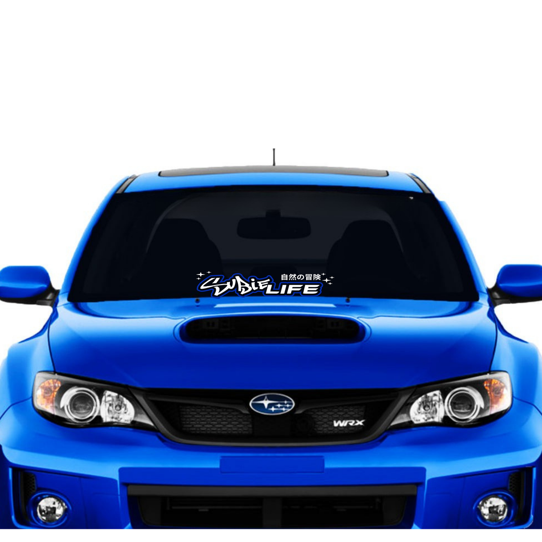 Subie Life Windshield Decal| JDM Window Vinyl Decal