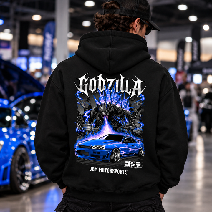 Blue Godzilla | JBM Hoodie