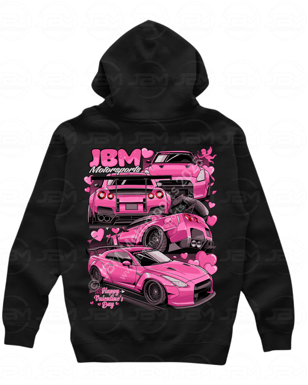 GTR Valentine Edition Hoodie | JBM Motorsports
