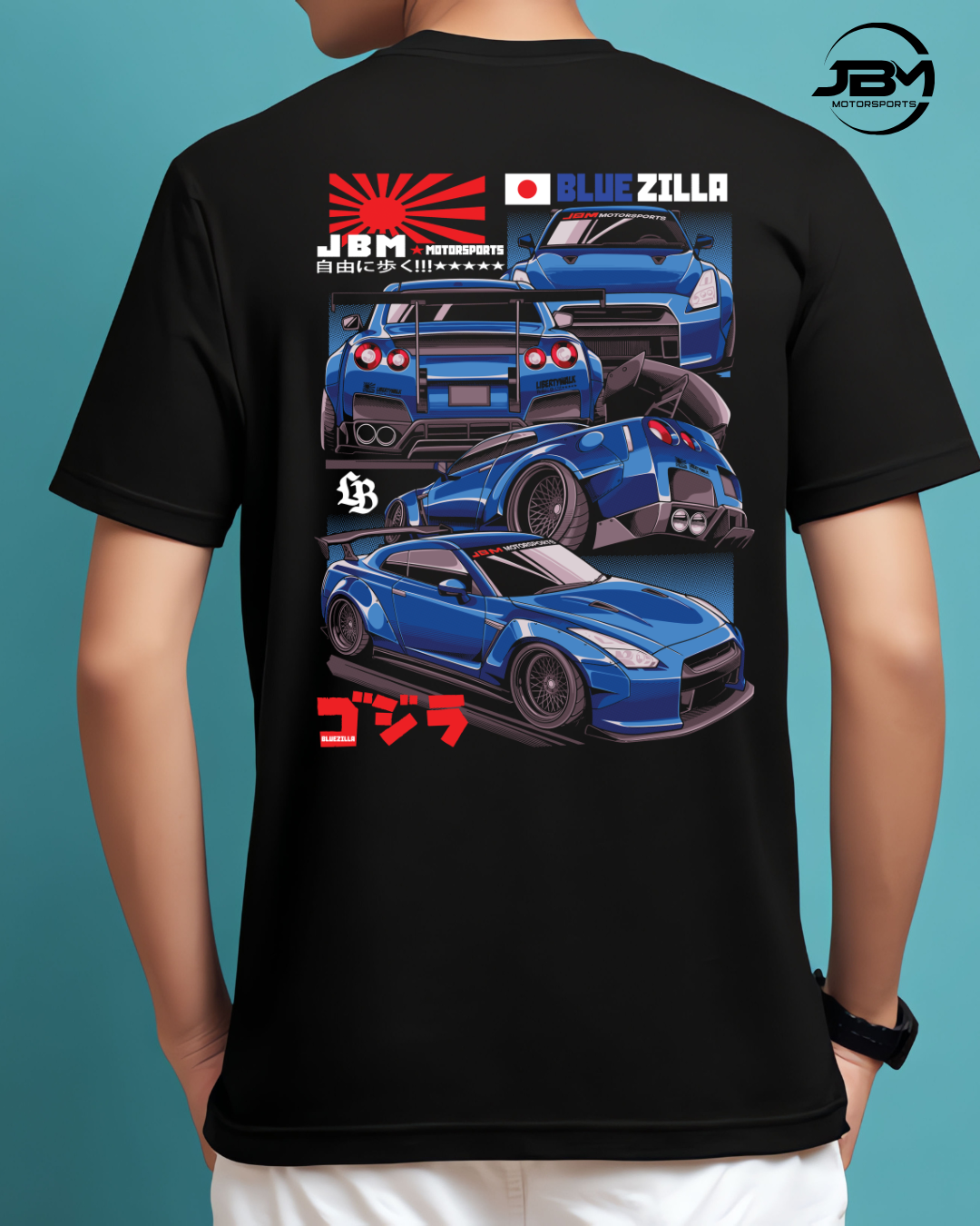 GTR BlueZilla Tshirt