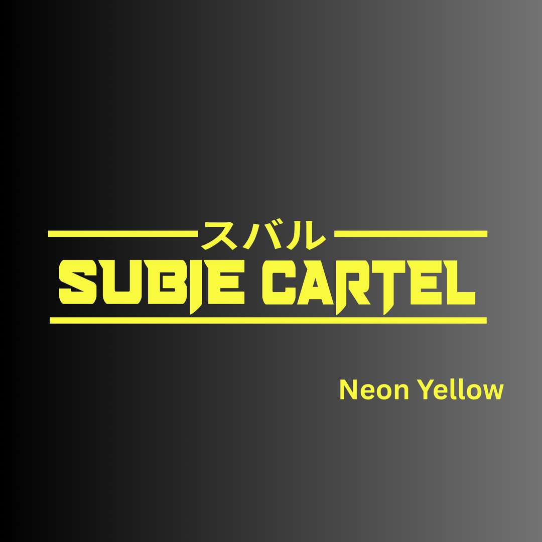 Subie Cartel Windshield Decal| JDM Window Vinyl Decal