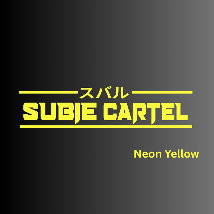 Subie Cartel Windshield Decal| JDM Window Vinyl Decal