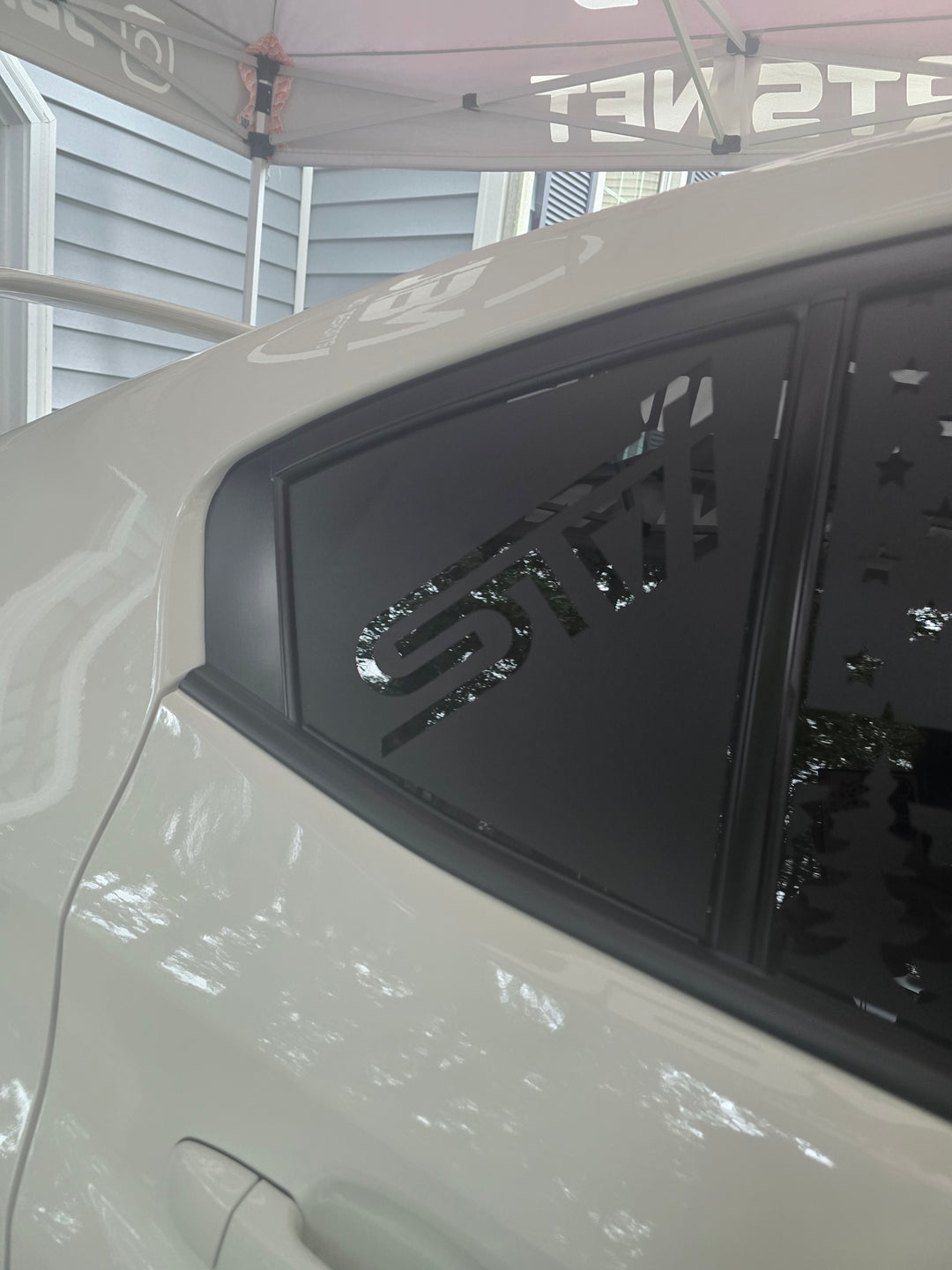 Rear Quarter Window Decal | 2PC | Wrx - Sti