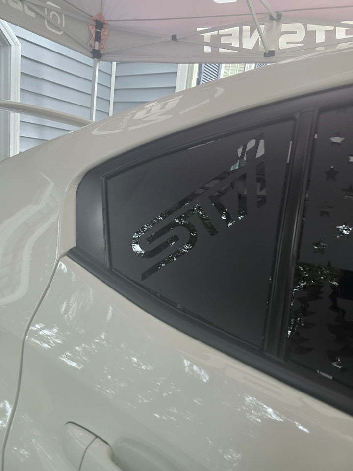 Rear Quarter Window Decal | 2PC | Wrx - Sti