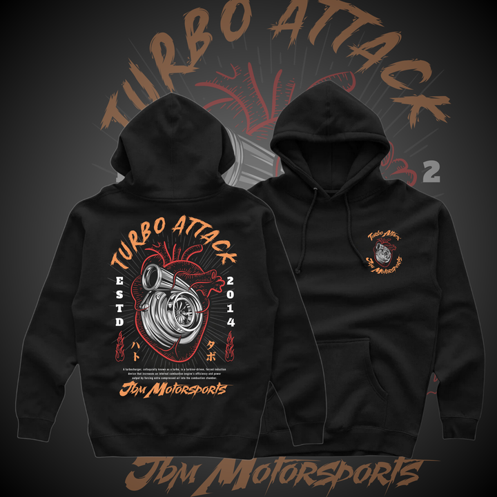 Turbo Attack | JDM Hoodie