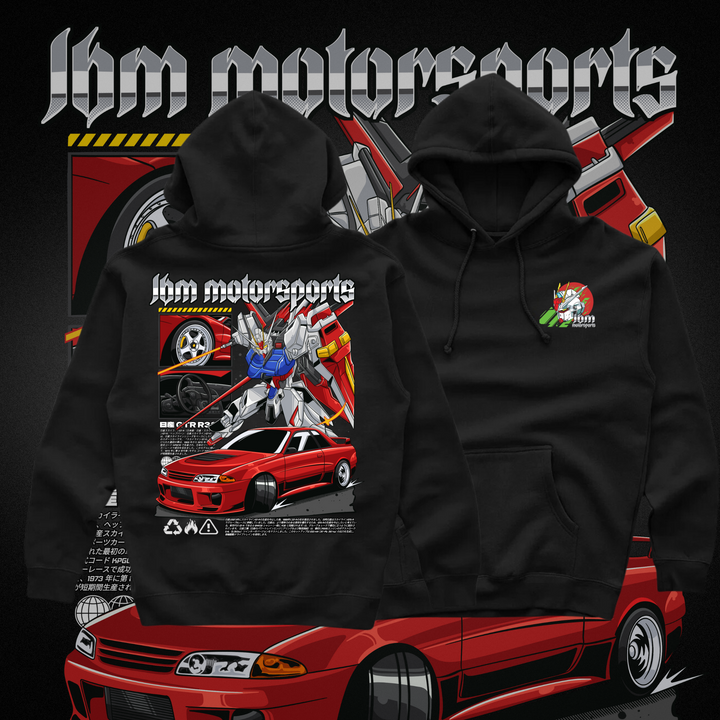 JBM| Gtr x Gundam | Heavyweight Hoodie