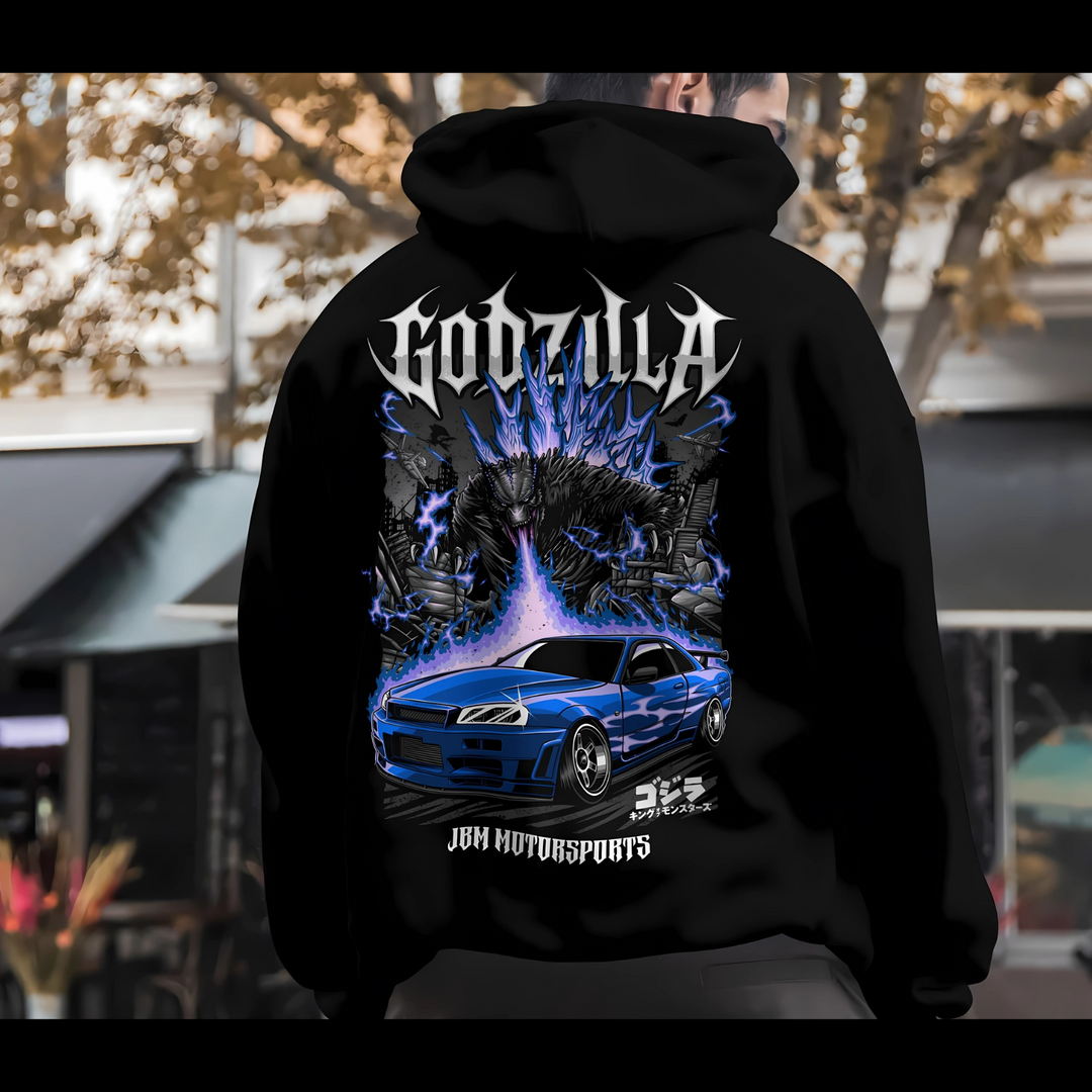 Blue Godzilla | JBM Hoodie
