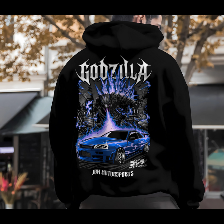 Blue Godzilla | JBM Hoodie