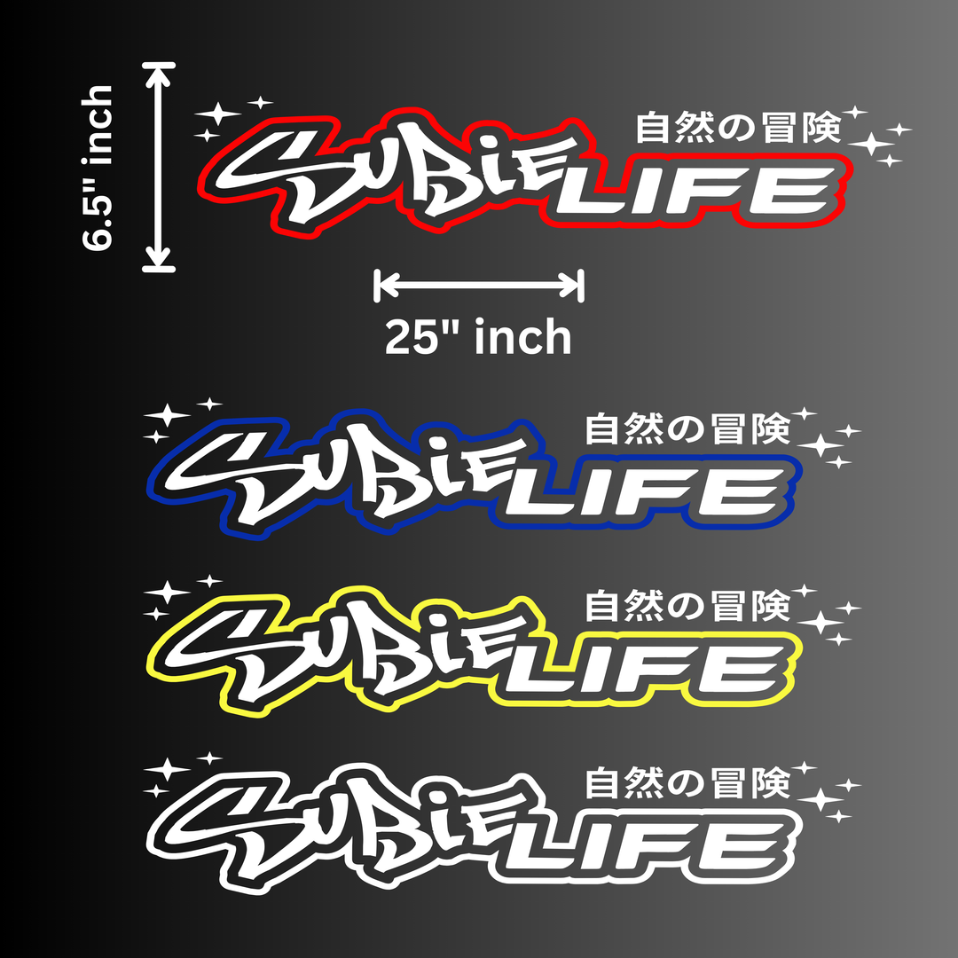 Subie Life Windshield Decal| JDM Window Vinyl Decal