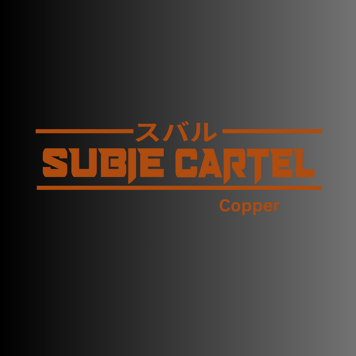 Subie Cartel Windshield Decal| JDM Window Vinyl Decal