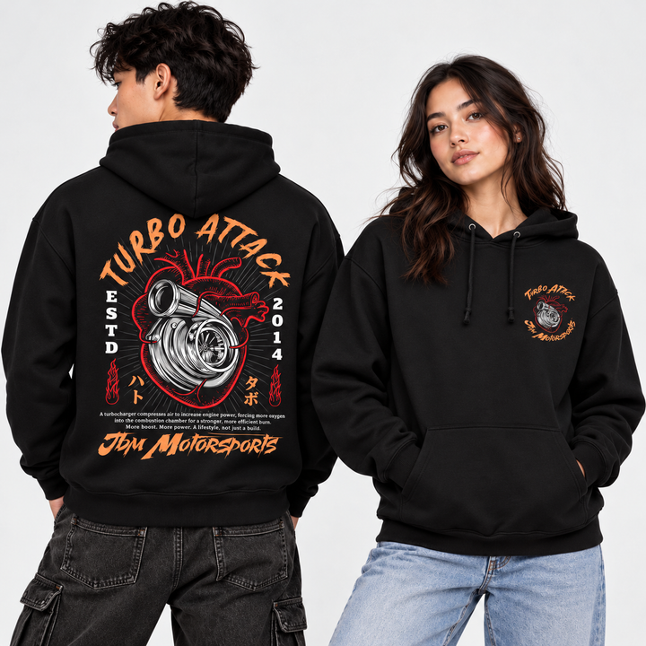 Turbo Attack | JDM Hoodie
