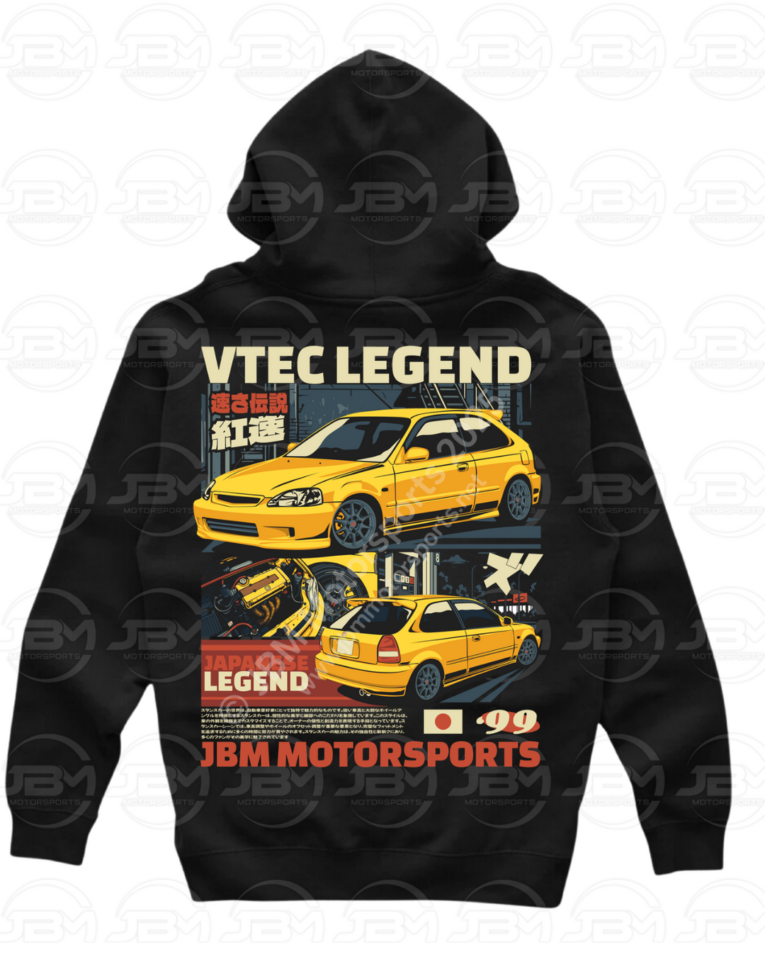VTEC Legends Hoodie | JBM Motorsports