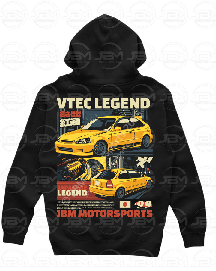 VTEC Legends Hoodie | JBM Motorsports