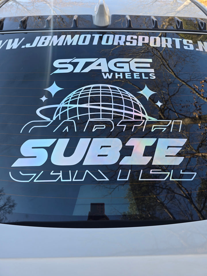 Subie Cartel World Decal | 20" x 13"