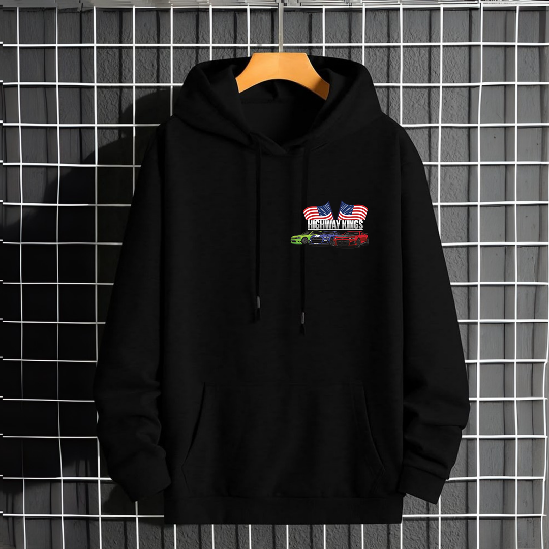 Highway kings Muscle Hoodie