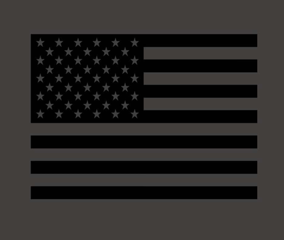 Front Triangle Window Glass Decorative Decal (US Flag)| Car window Vinyl Decal | 2 PC 10"x 8"| Flag Size 11x 8"