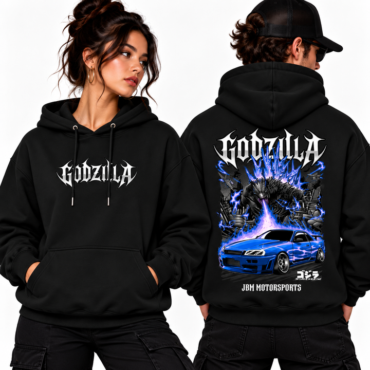 Blue Godzilla | JBM Hoodie