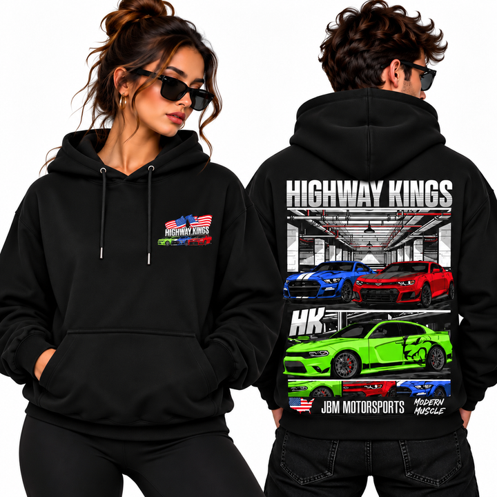 Highway kings Muscle Hoodie