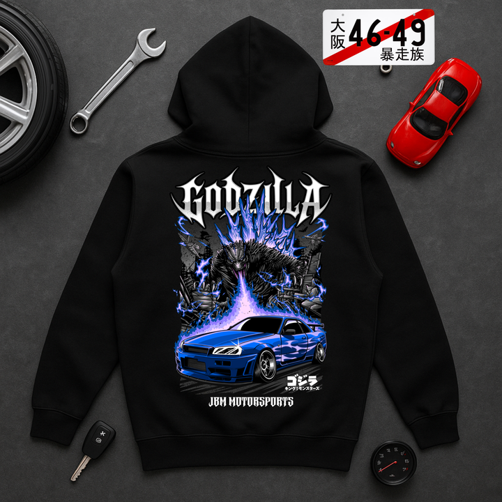 Blue Godzilla | JBM Hoodie