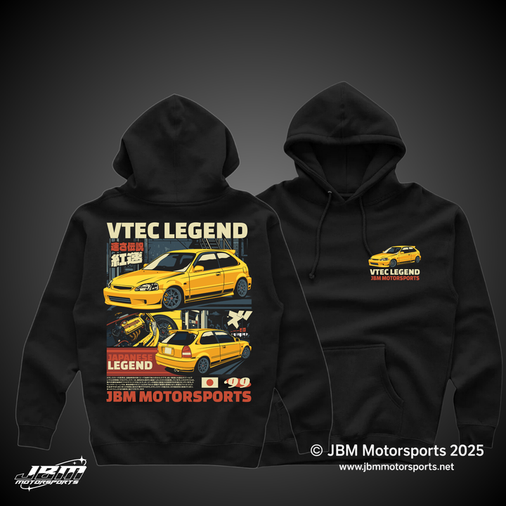 VTEC Legends Hoodie | JBM Motorsports