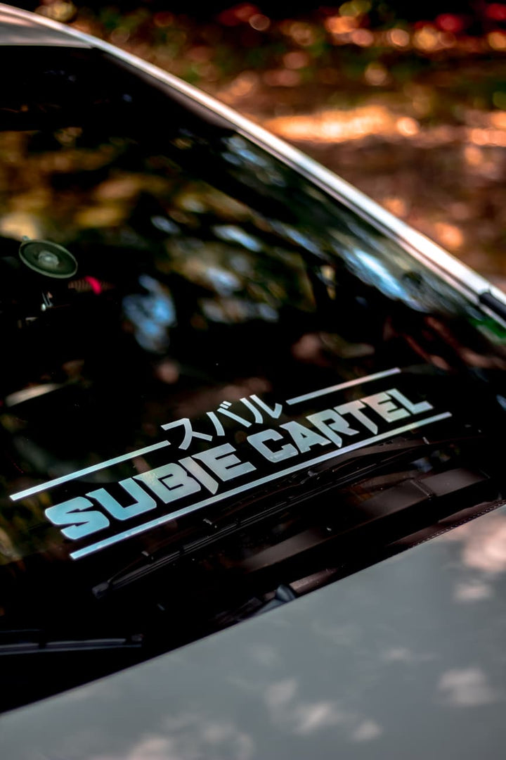 Subie Cartel Windshield Decal| JDM Window Vinyl Decal