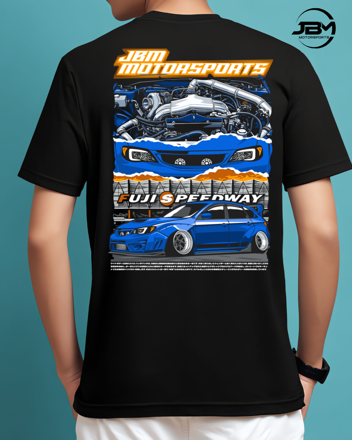 Subie Hatchback Speedway Tshirt