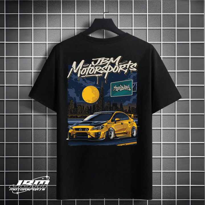 Gold Subie Speedway Tshirt