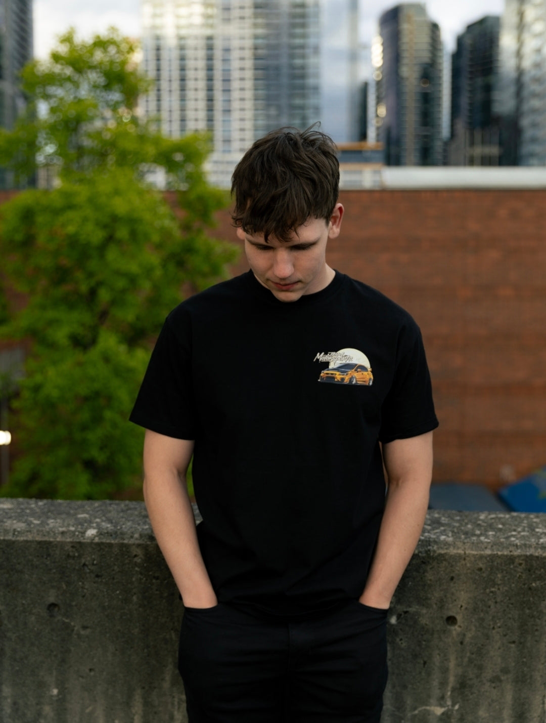 Gold Subie Speedway Tshirt