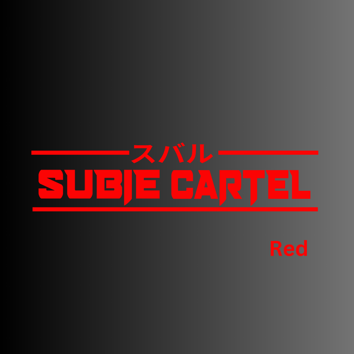 Subie Cartel Windshield Decal| JDM Window Vinyl Decal