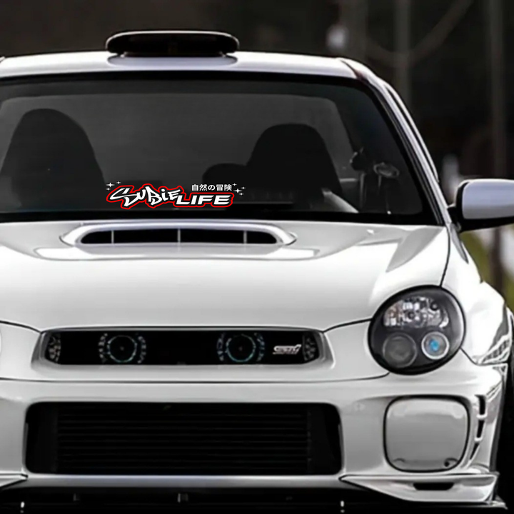 Subie Life Windshield Decal| JDM Window Vinyl Decal