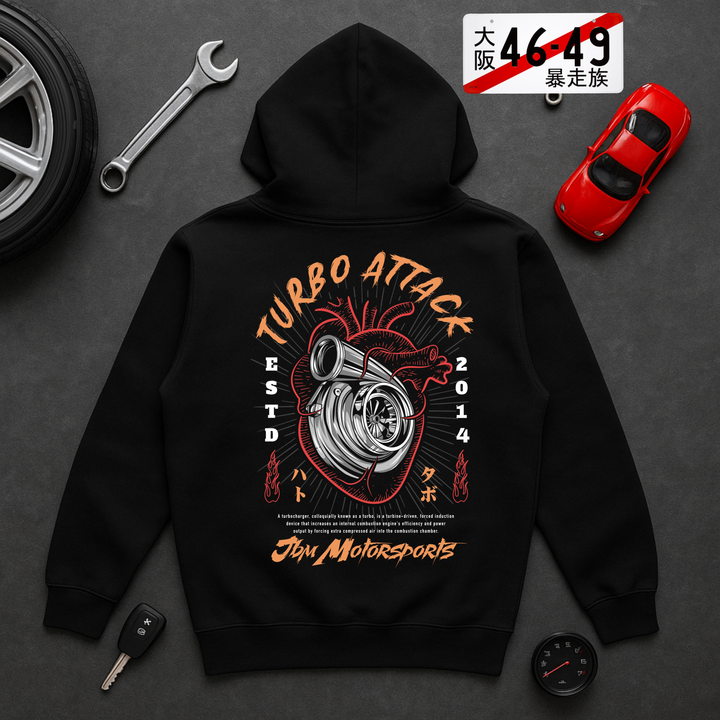Turbo Attack | JDM Hoodie