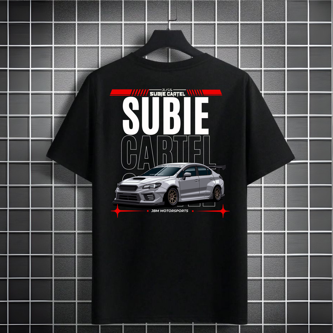 Subie Cartel Silver Tshirt