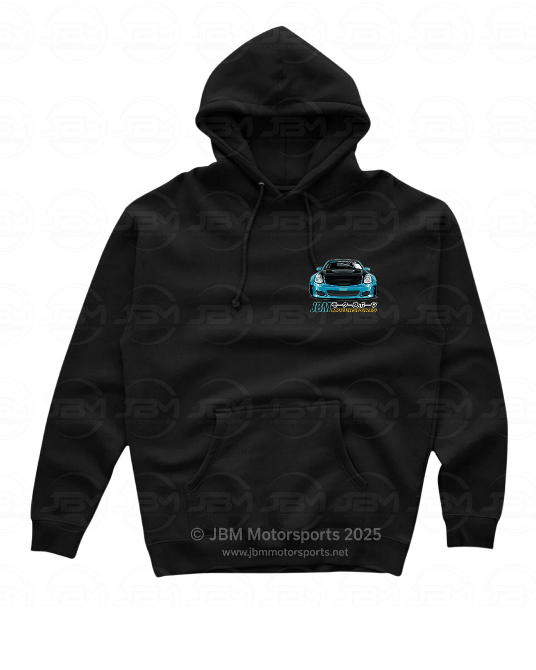 Teal G35 Tunner Hoodie | JBM Motorsports