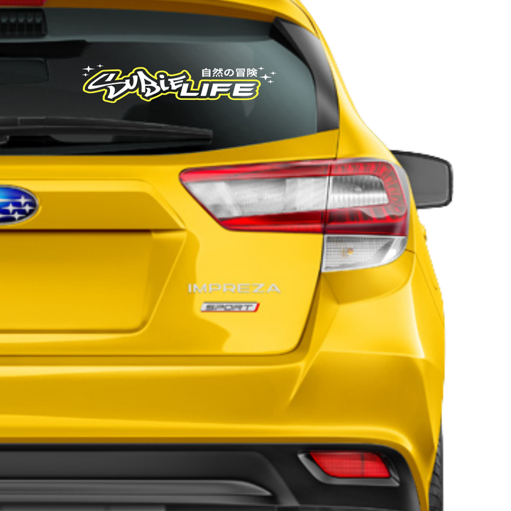 Subie Life Windshield Decal| JDM Window Vinyl Decal