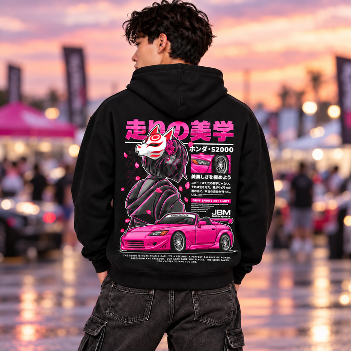 S2k Pink Hoodie