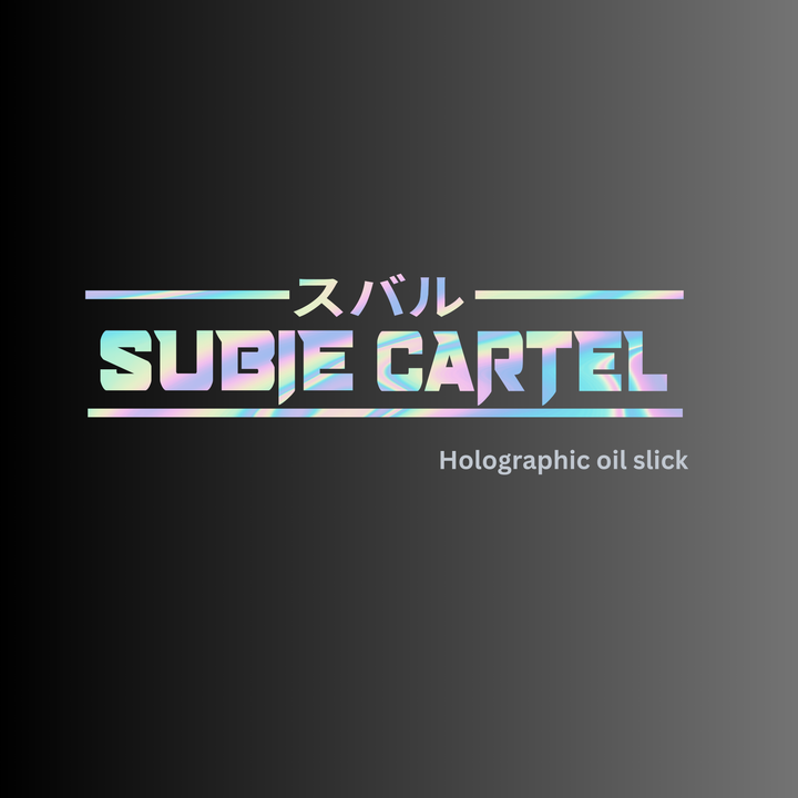 Subie Cartel Windshield Decal| JDM Window Vinyl Decal